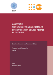 Assessing the Socio-economic Impact of COVID-19 on Young People in Georgia 